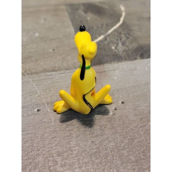 Disney pluto dog toy figure yellow - Picture 3 of 4
